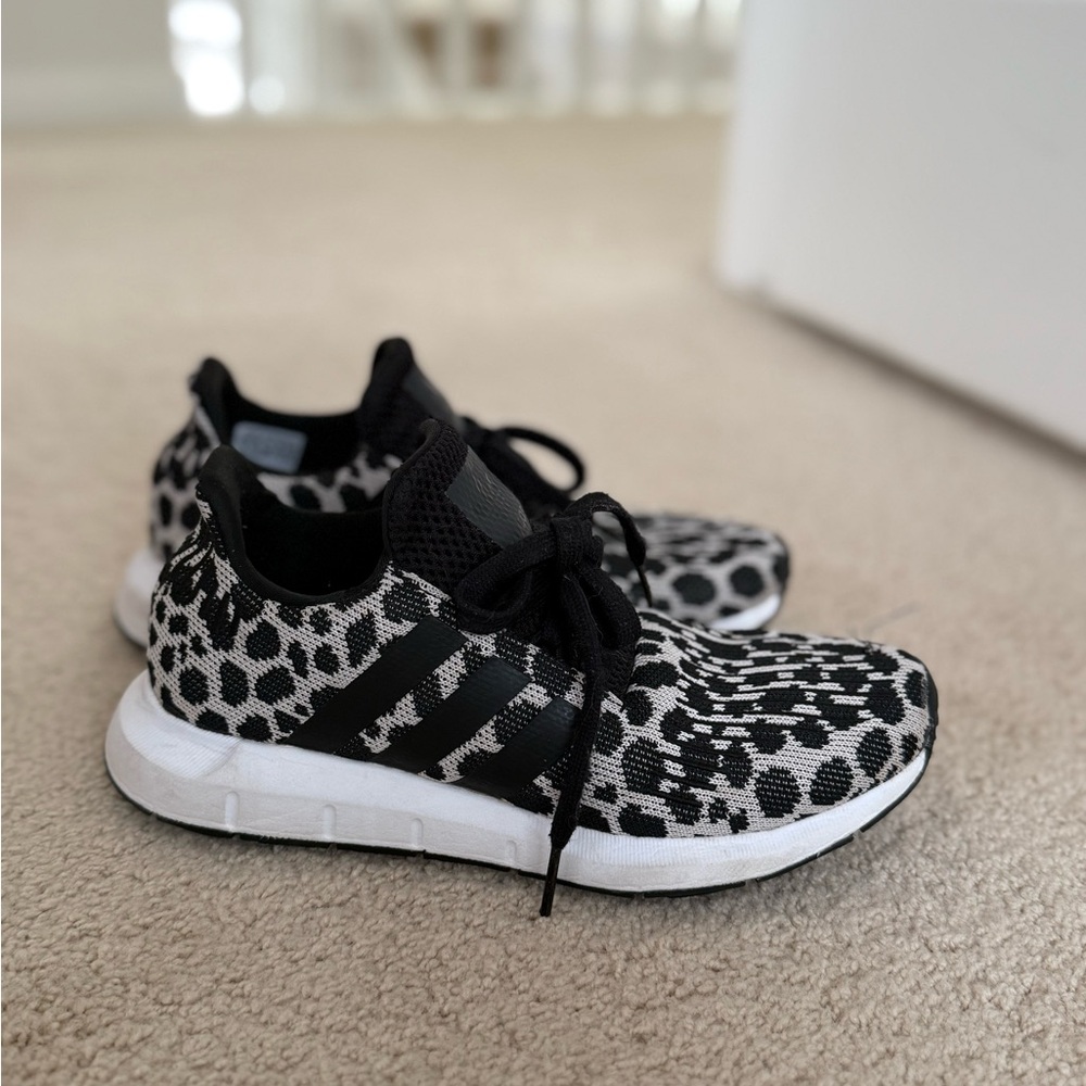 Adidas Monochrome Animal Print Sneakers